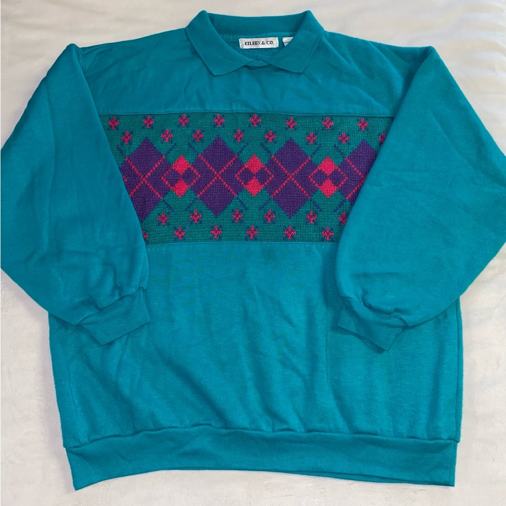 Vintage Eileen & Co Knit Sweatshirt